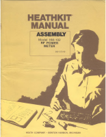 Heathkit HM-102 - Manual 